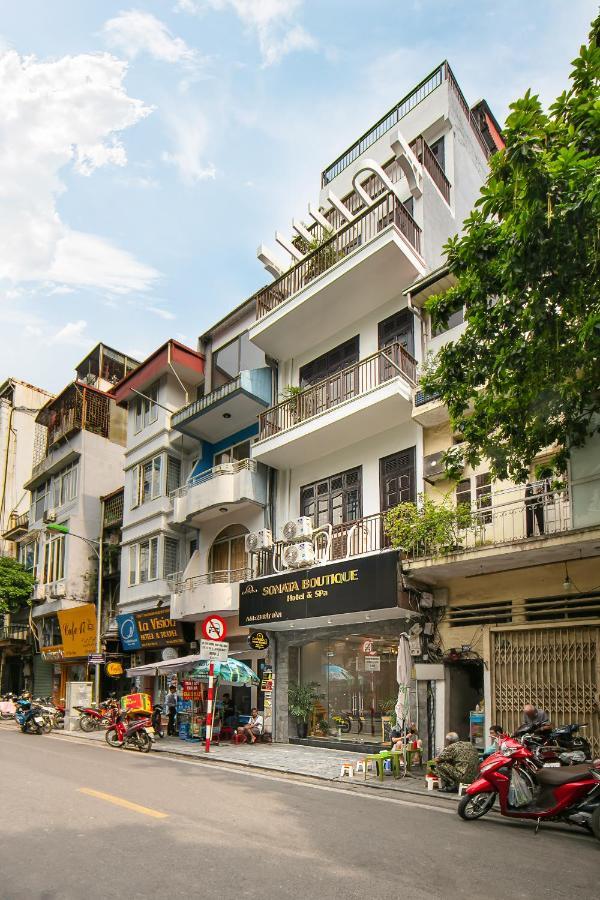 Sonata Boutique Hotel & Spa Hanoi Bagian luar foto